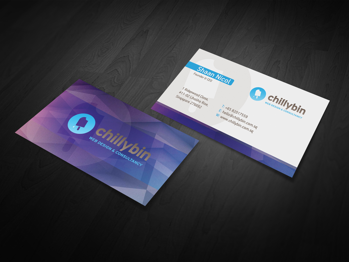 Business Card Design by diRtY.EMM for ChillyBin Web Design & Consultancy | Design #2236149
