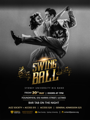 Big Band Requiring 'Swing Night' Event Poster | Design de Poster par baidya