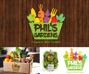Logo Design by Khoo for Phil's Gardens | Design: #10765134
