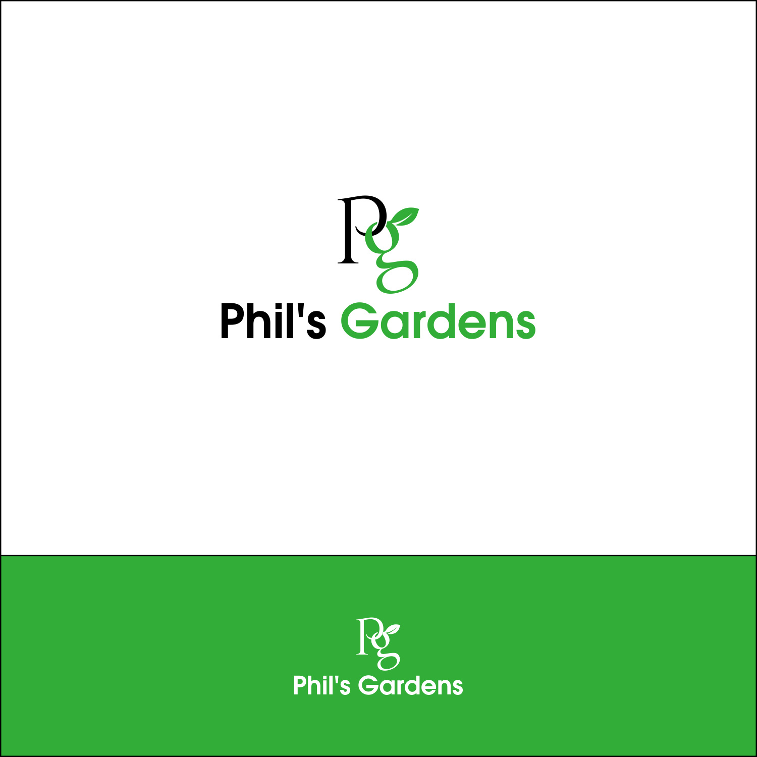 Diseño de Logo por JM GRAPHICS para Phil's Gardens | Diseño #10792450
