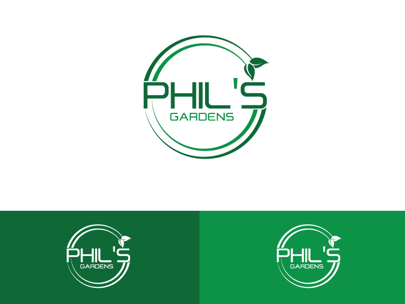 Logo Design by zidne for Phil's Gardens | Design #10766120