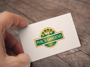 Logo Design by zidne for Phil's Gardens | Design: #10766475
