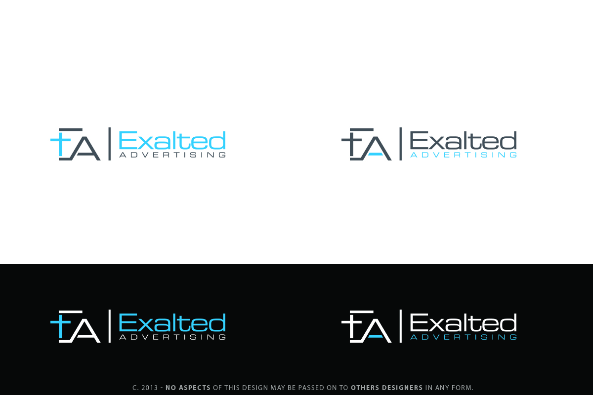 Diseño de Logo por Senseless para Exalted Advertising Inc.  | Diseño #2244201