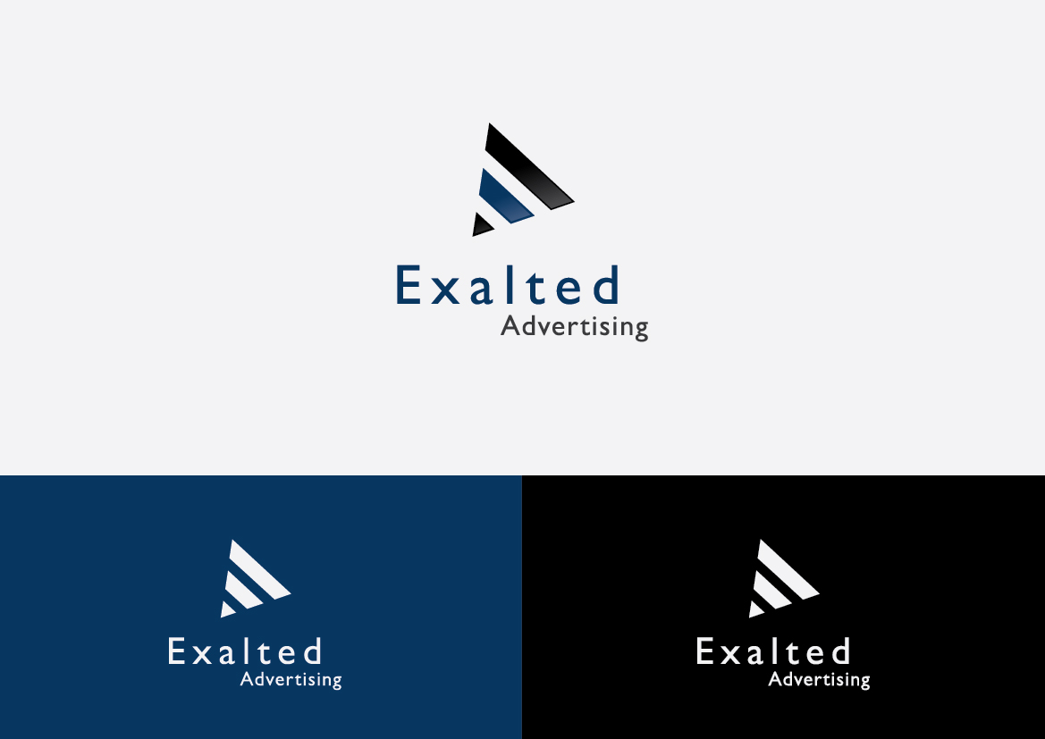 Logo Design by art by SUGU for Exalted Advertising Inc.  | Design #2240577