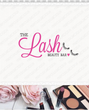 Diseño de Logo por PinkPolkaLime para The Lash Beauty Bar | Diseño: #10663513