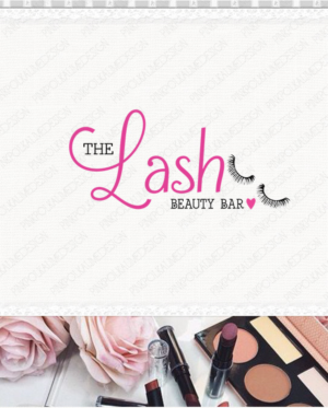 Diseño de Logo por PinkPolkaLime para The Lash Beauty Bar | Diseño: #10663514