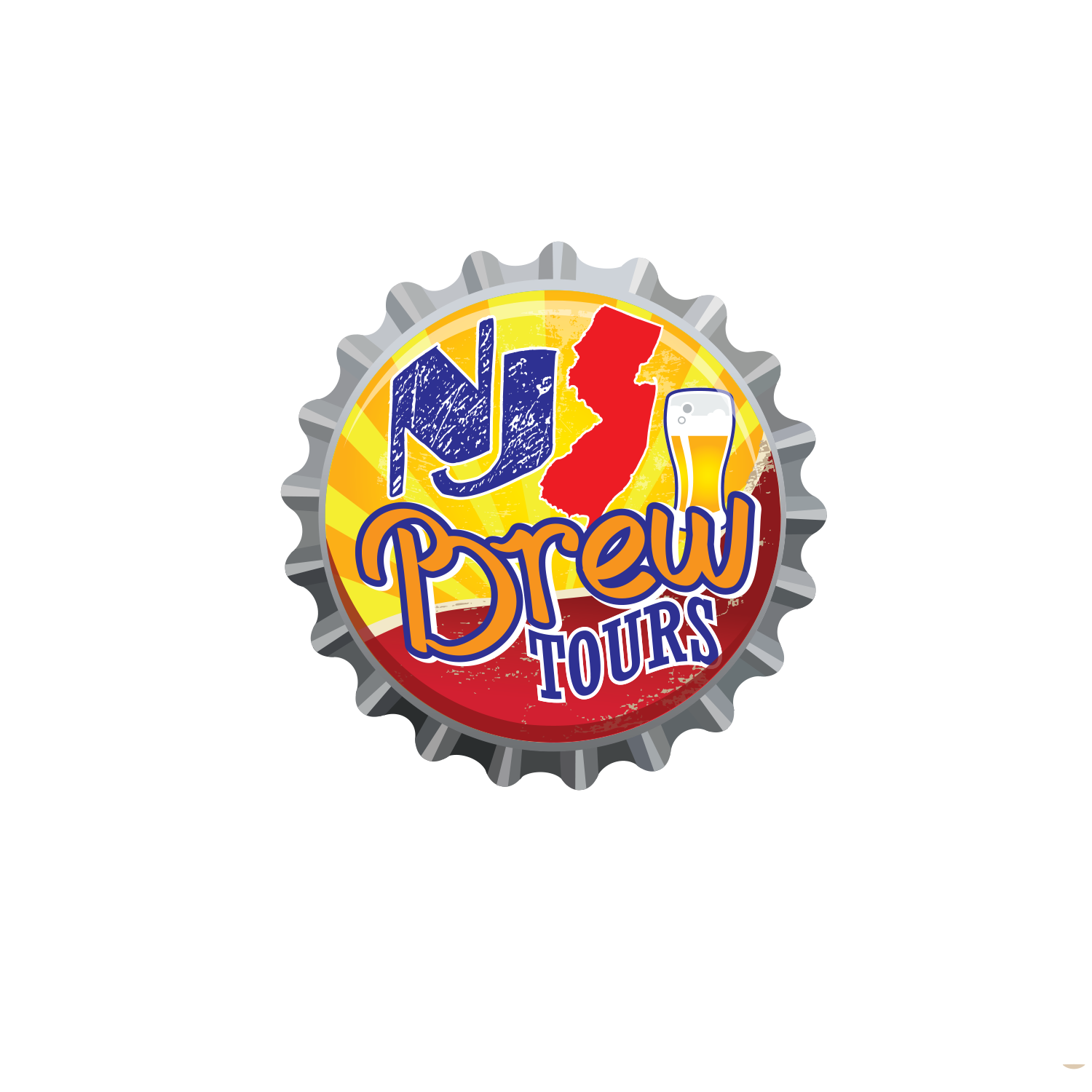 Logo-Design von Soula Vetter für NJ Brew Tours | Design #10793228