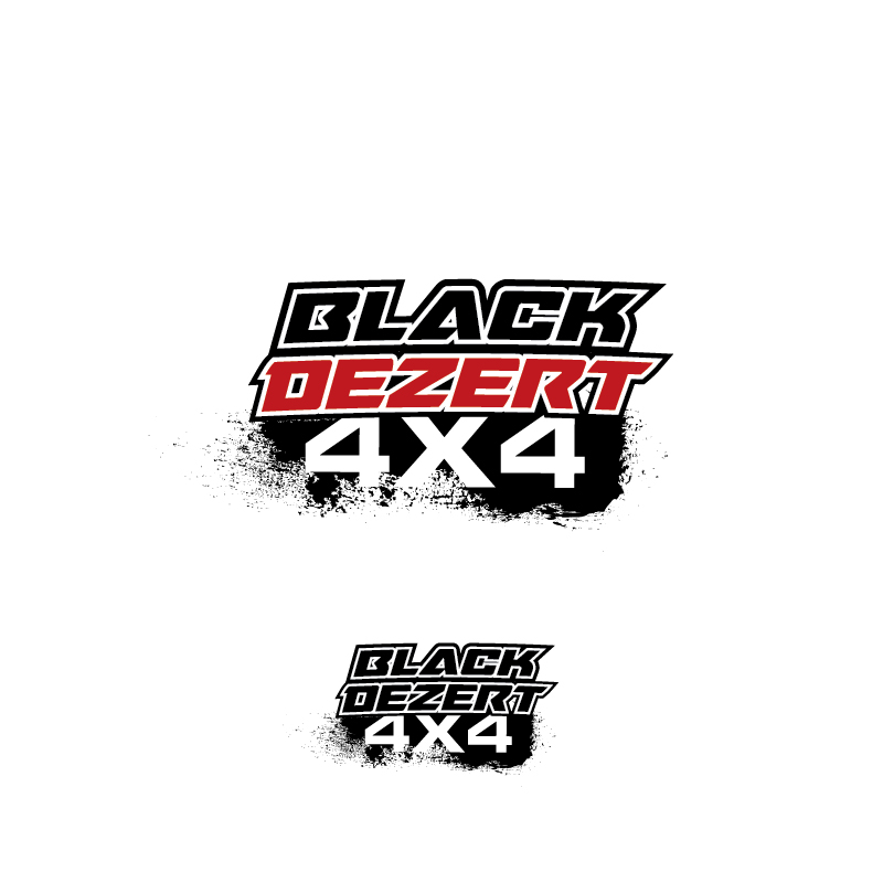 Logo Design by The RANFOUR Project for Black Dezert 4x4 | Design #10709948