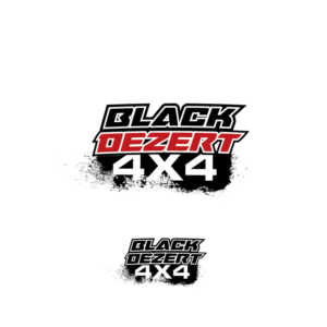 Logo Design by The RANFOUR Project for Black Dezert 4x4 | Design: #10709948