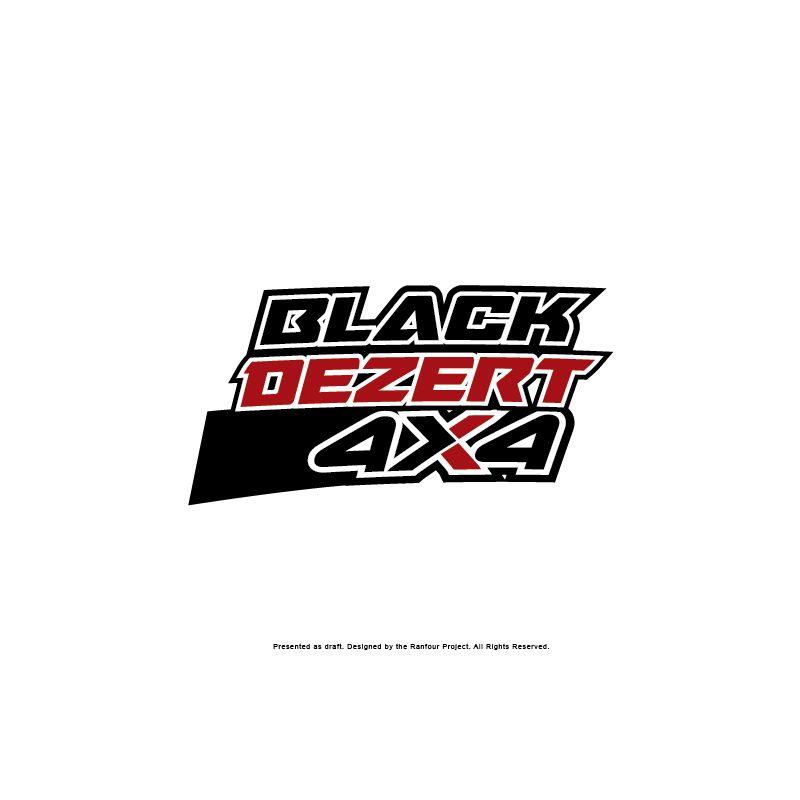 Logo Design by The RANFOUR Project for Black Dezert 4x4 | Design #10723230