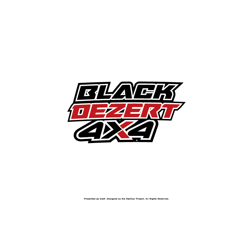 Diseño de Logo por The RANFOUR Project para Black Dezert 4x4 | Diseño #10723232