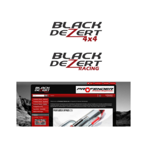Logo Design by aadadang for Black Dezert 4x4 | Design: #10677345