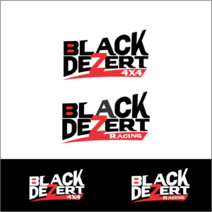 Logo Design by aadadang for Black Dezert 4x4 | Design: #10692599