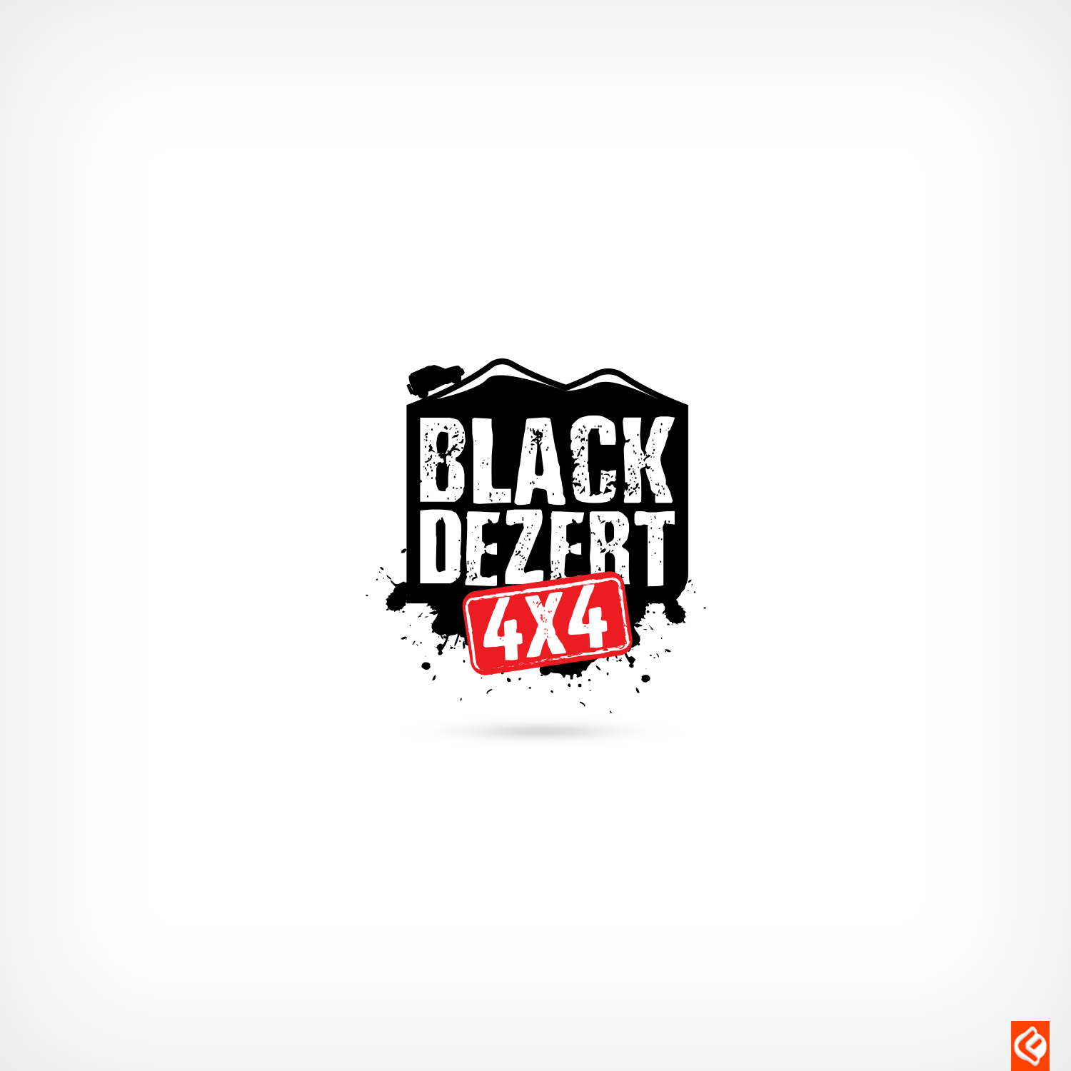 Logo Design by Felipe Moura for Black Dezert 4x4 | Design #10692626
