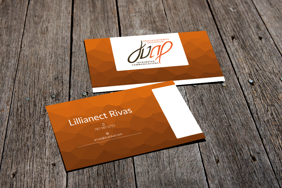 Visitenkarten-Design von isabel paoli für Dual Integrated Communications | Design #10671770