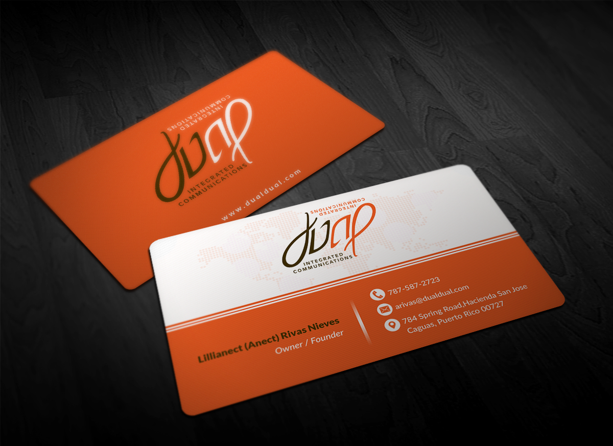 Diseño de Tarjeta de Presentación por Pointless Pixels India para Dual Integrated Communications | Diseño #10658970