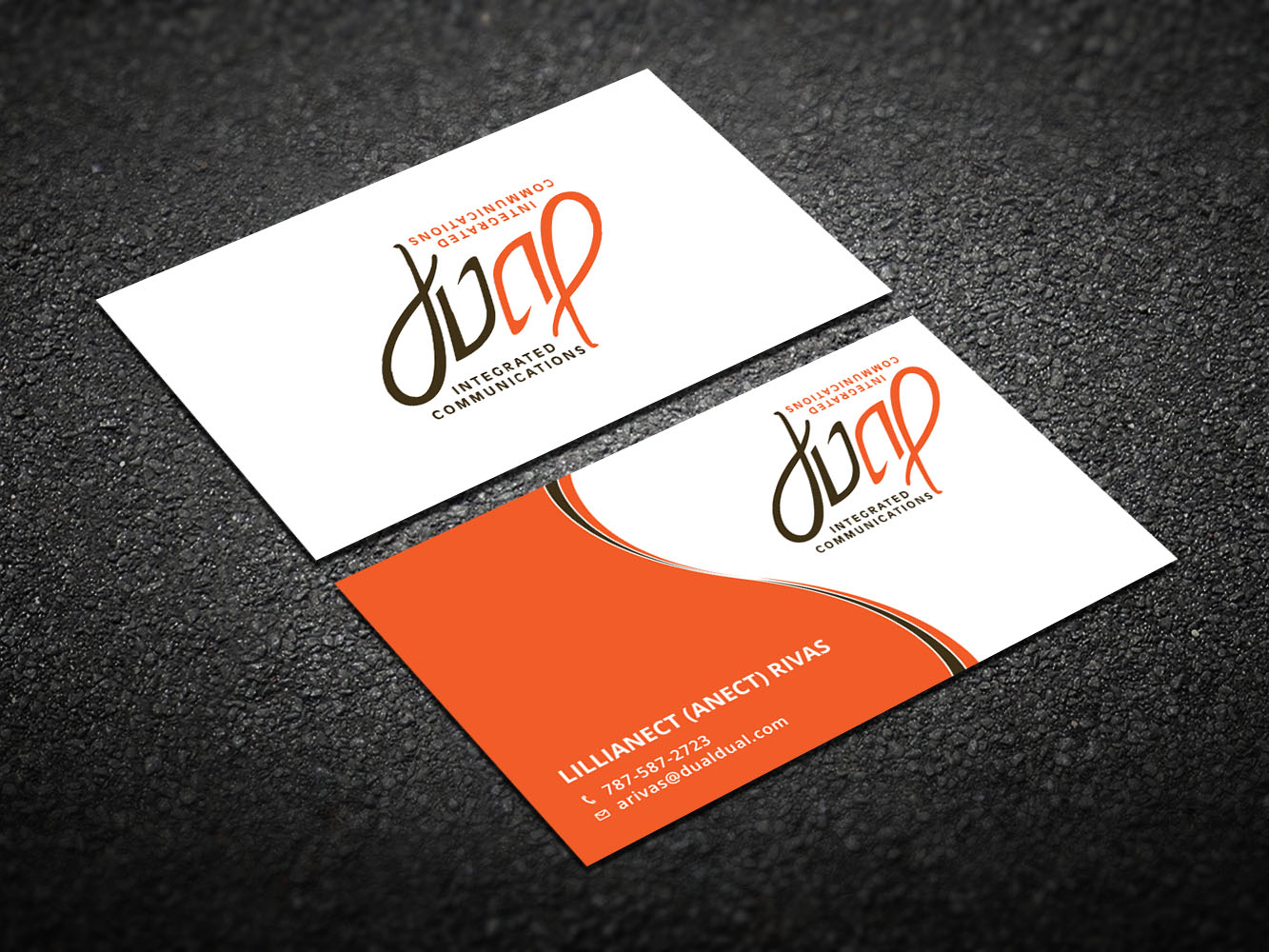 Business Card Design by Verified artistry for Dual Integrated Communications | Design #10666871