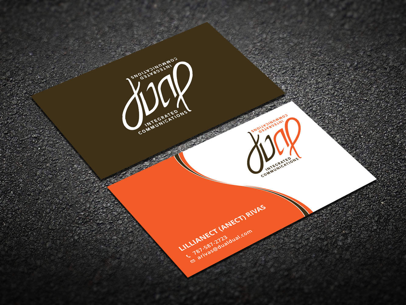 Business Card Design by Verified artistry for Dual Integrated Communications | Design #10666873