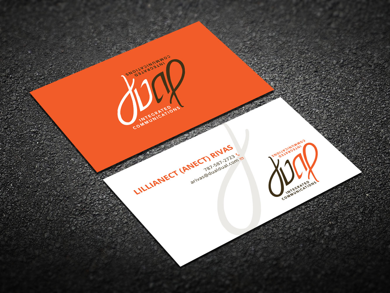Business Card Design by Verified artistry for Dual Integrated Communications | Design #10666890