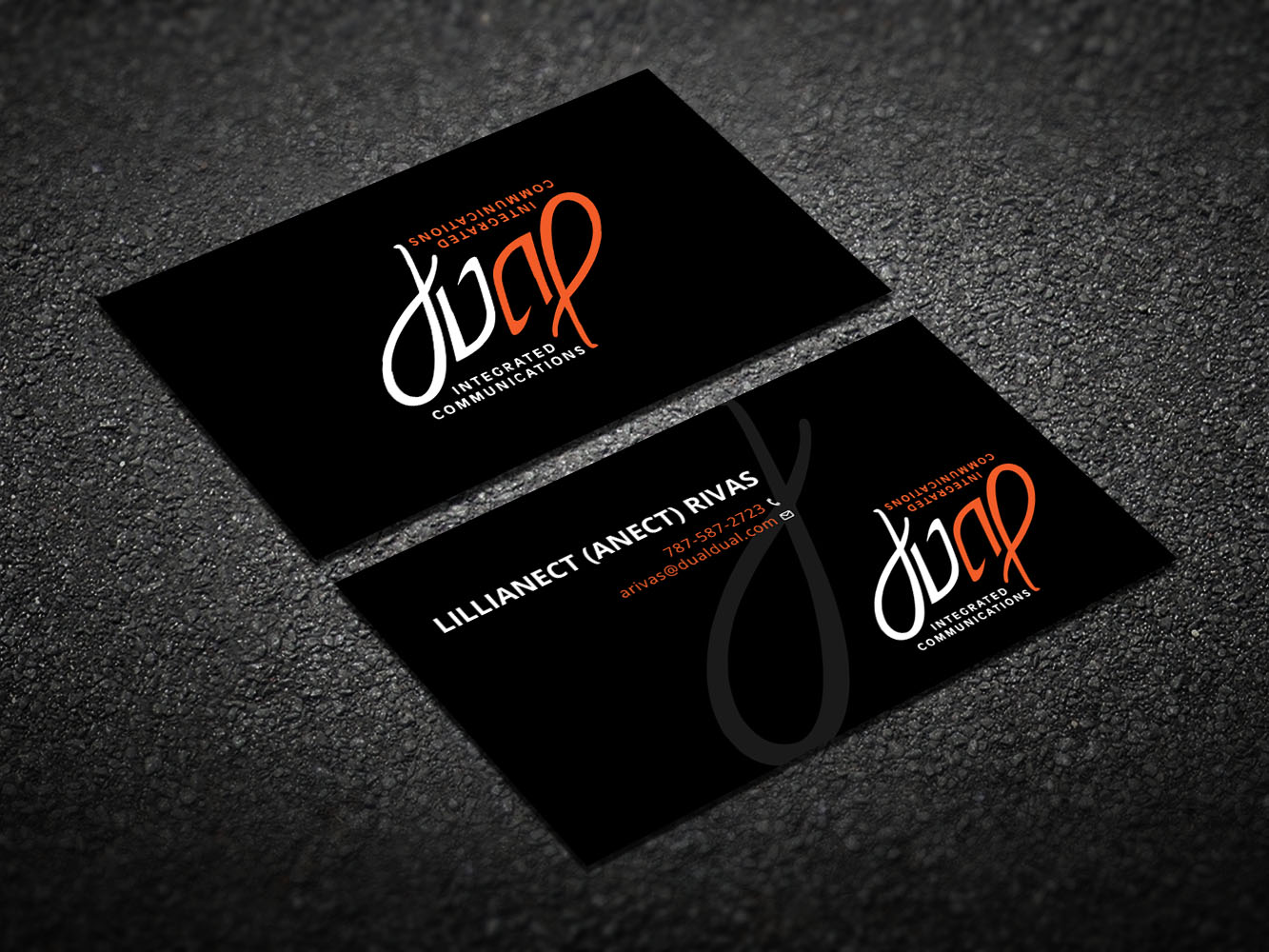 Business Card Design by Verified artistry for Dual Integrated Communications | Design #10666892