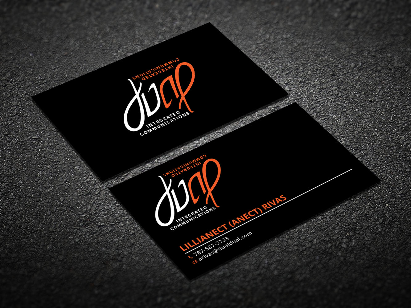Business Card Design by Verified artistry for Dual Integrated Communications | Design #10666894