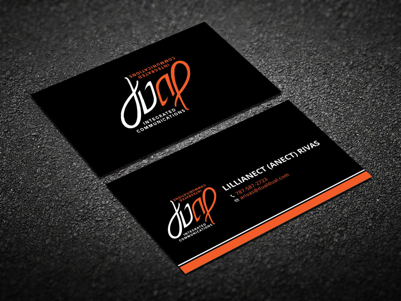 Business Card Design by Verified artistry for Dual Integrated Communications | Design #10666898