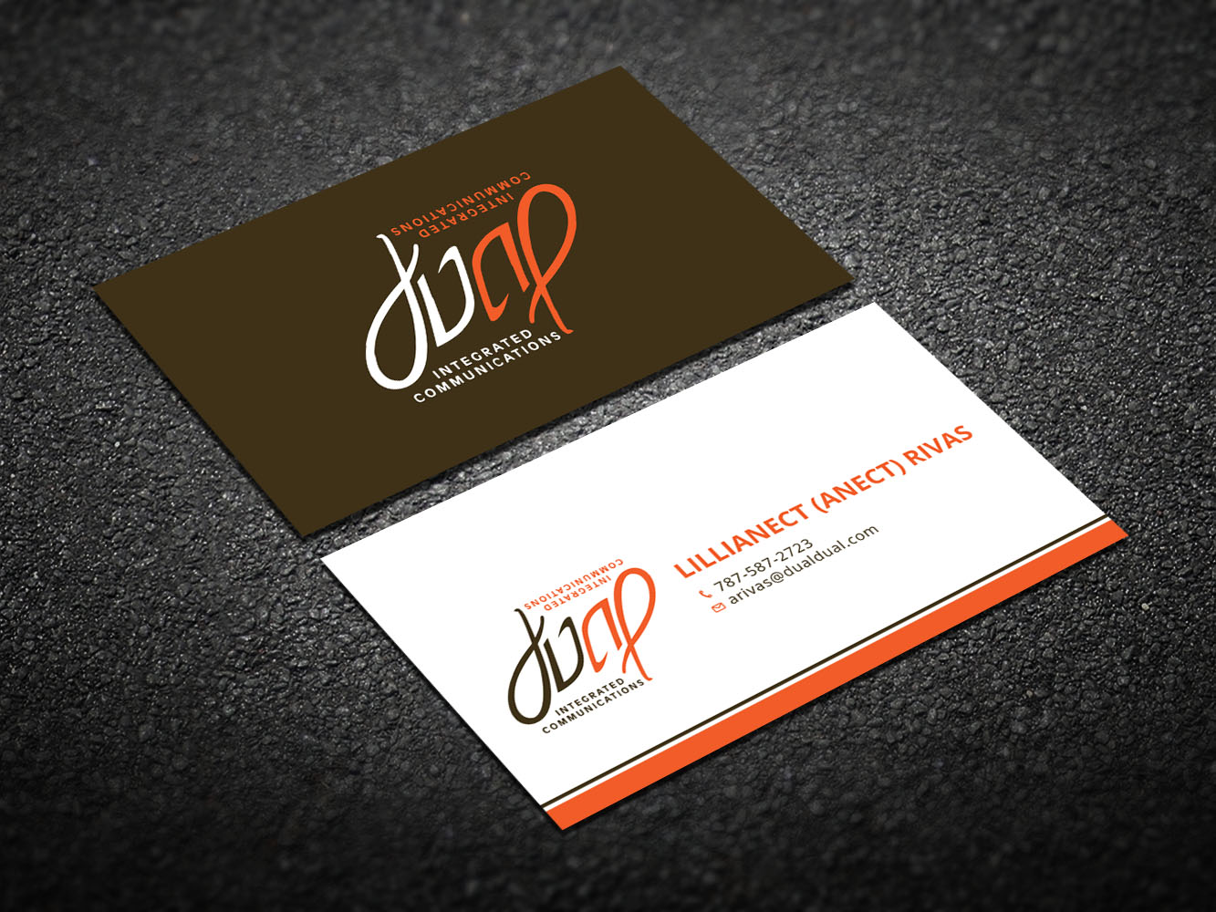 Business Card Design by Verified artistry for Dual Integrated Communications | Design #10666899