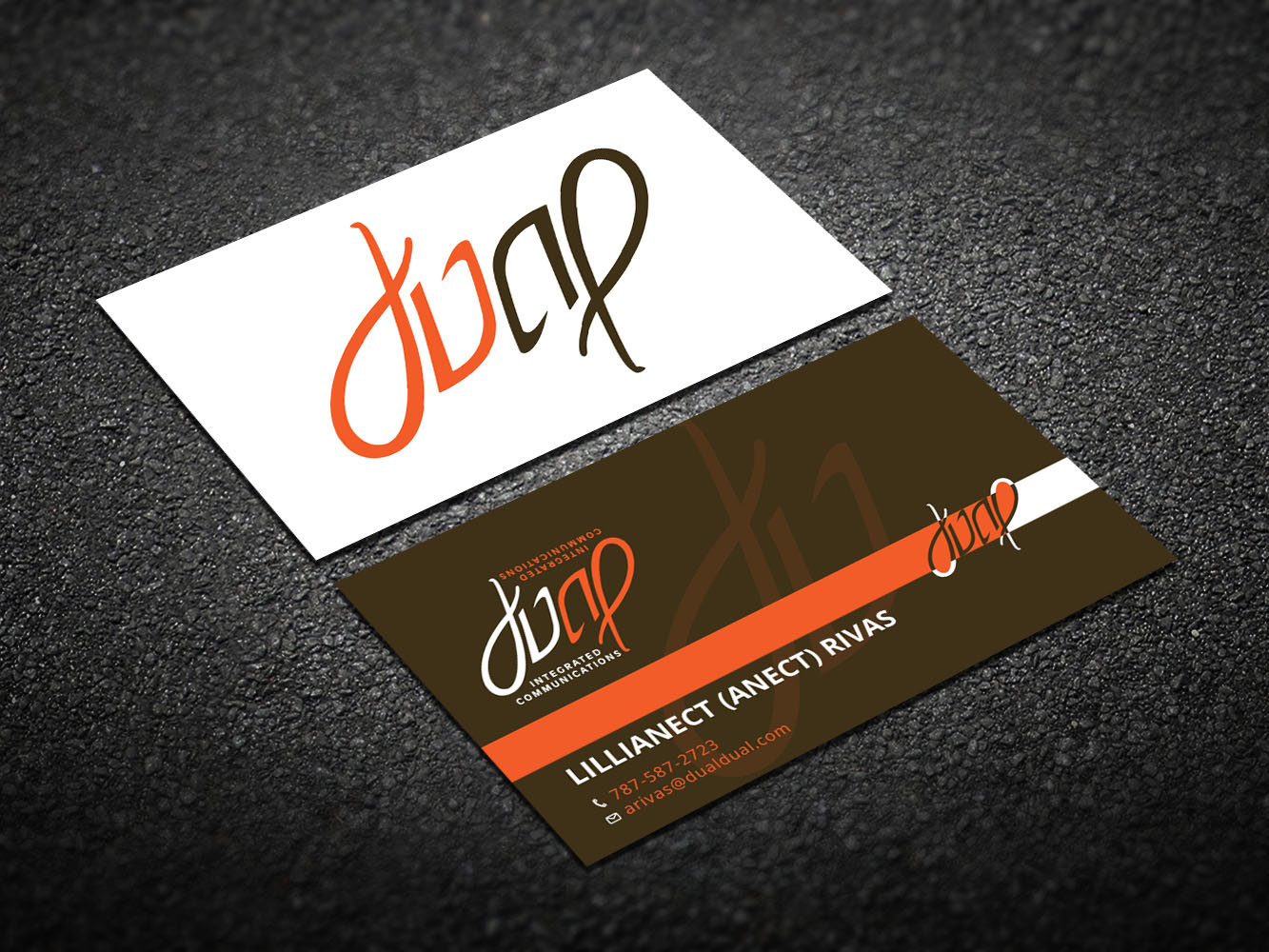 Business Card Design by Verified artistry for Dual Integrated Communications | Design #10666901