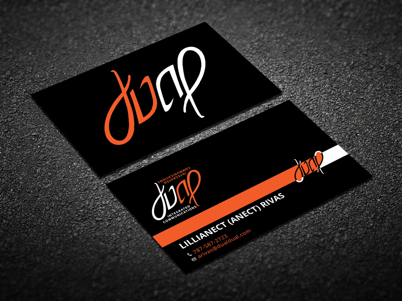 Business Card Design by Verified artistry for Dual Integrated Communications | Design #10666902