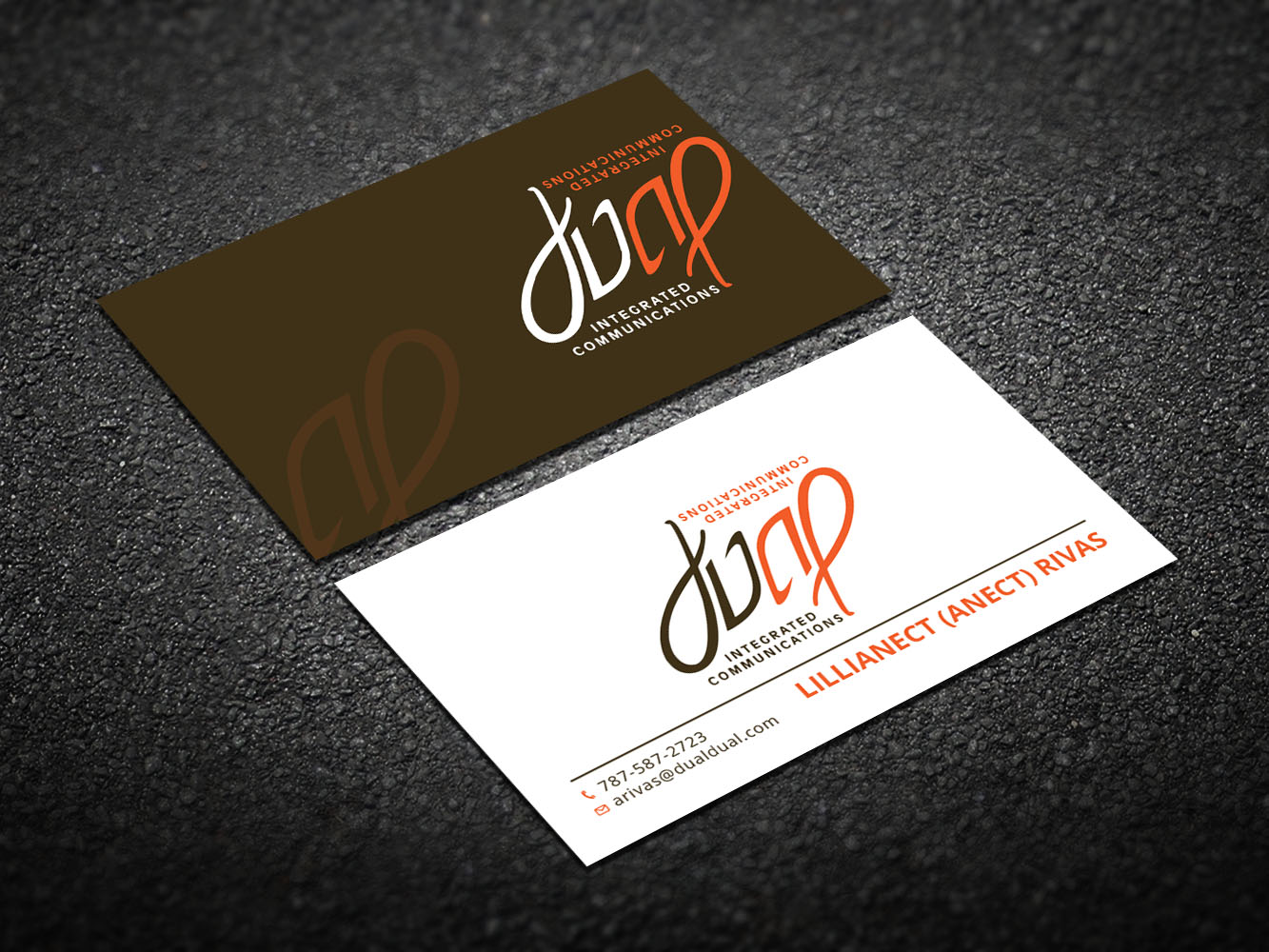 Business Card Design by Verified artistry for Dual Integrated Communications | Design #10666903