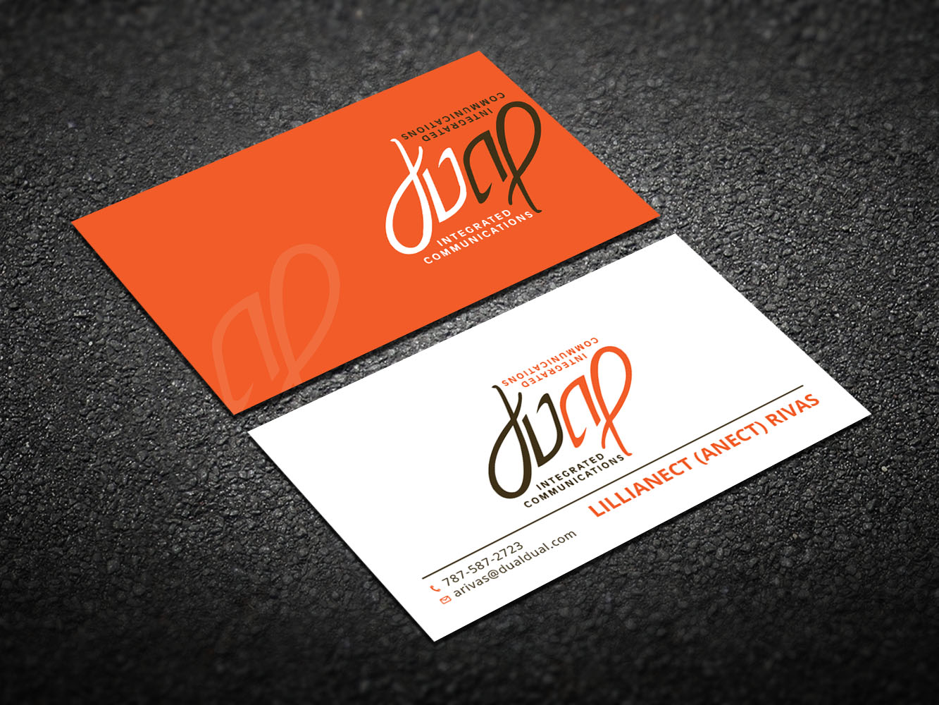 Business Card Design by Verified artistry for Dual Integrated Communications | Design #10666905