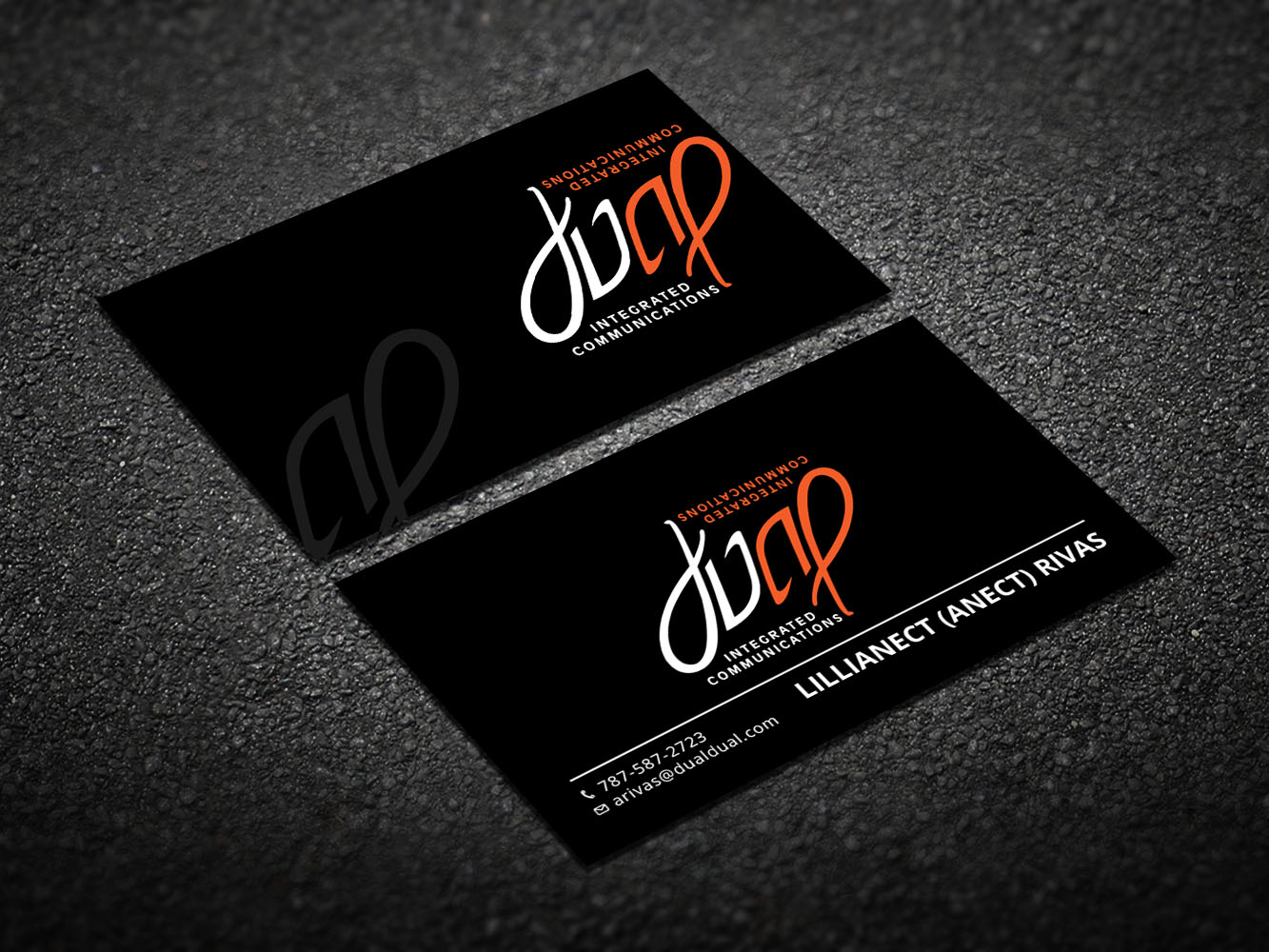 Business Card Design by Verified artistry for Dual Integrated Communications | Design #10666906