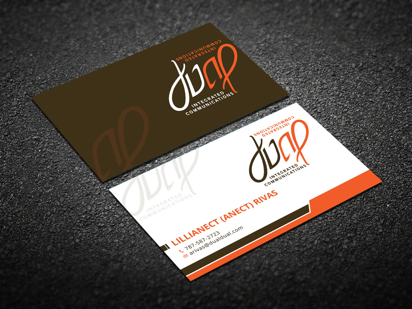 Business Card Design by Verified artistry for Dual Integrated Communications | Design #10666907