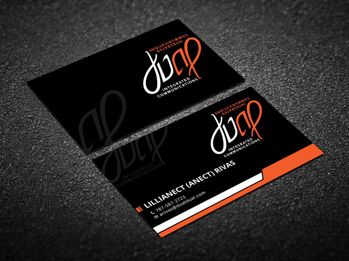Business Card Design by Verified artistry for Dual Integrated Communications | Design #10666908