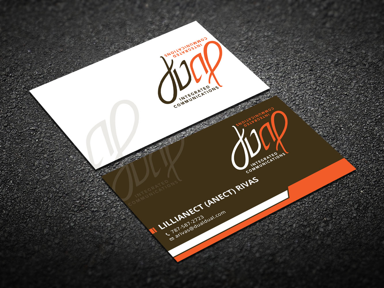 Business Card Design by Verified artistry for Dual Integrated Communications | Design #10666909