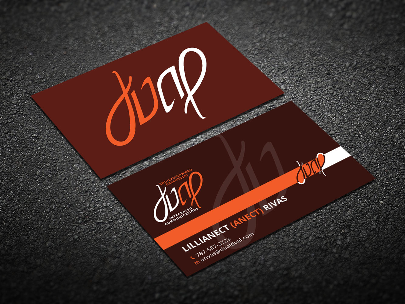 Business Card Design by Verified artistry for Dual Integrated Communications | Design #10678426