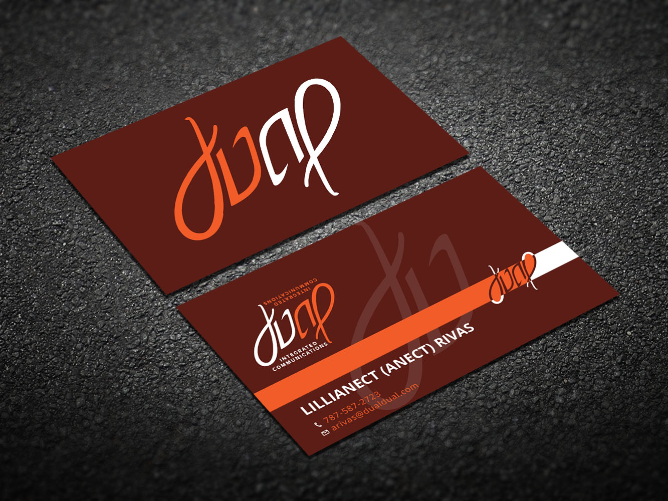Business Card Design by Verified artistry for Dual Integrated Communications | Design #10678428