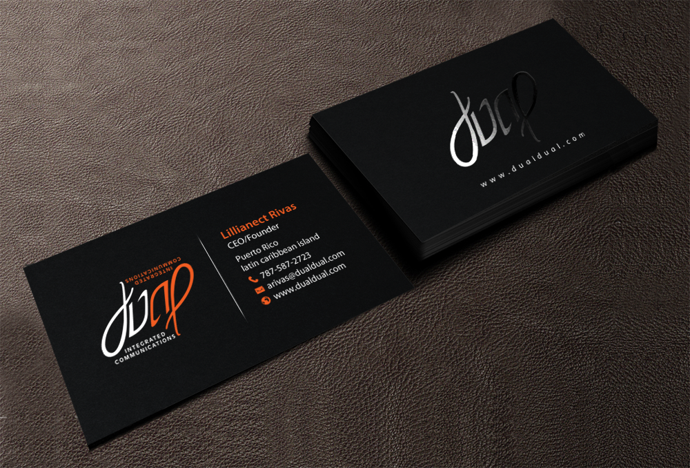 Business Card Design by chandrayaan.creative for Dual Integrated Communications | Design #10662505