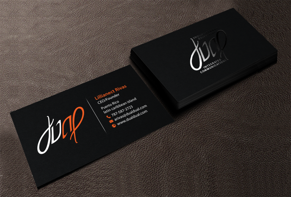 Business Card Design by chandrayaan.creative for Dual Integrated Communications | Design #10662507