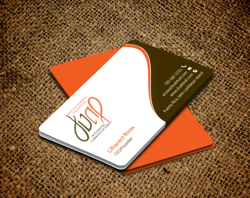 Business Card Design by chandrayaan.creative for Dual Integrated Communications | Design #10662963