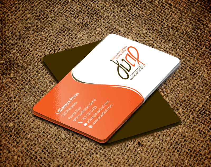 Business Card Design by chandrayaan.creative for Dual Integrated Communications | Design #10662964