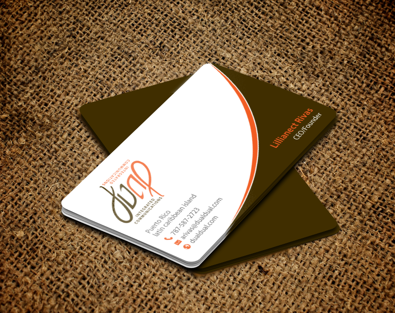 Business Card Design by chandrayaan.creative for Dual Integrated Communications | Design #10662965