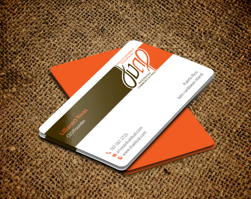 Business Card Design by chandrayaan.creative for Dual Integrated Communications | Design #10662966