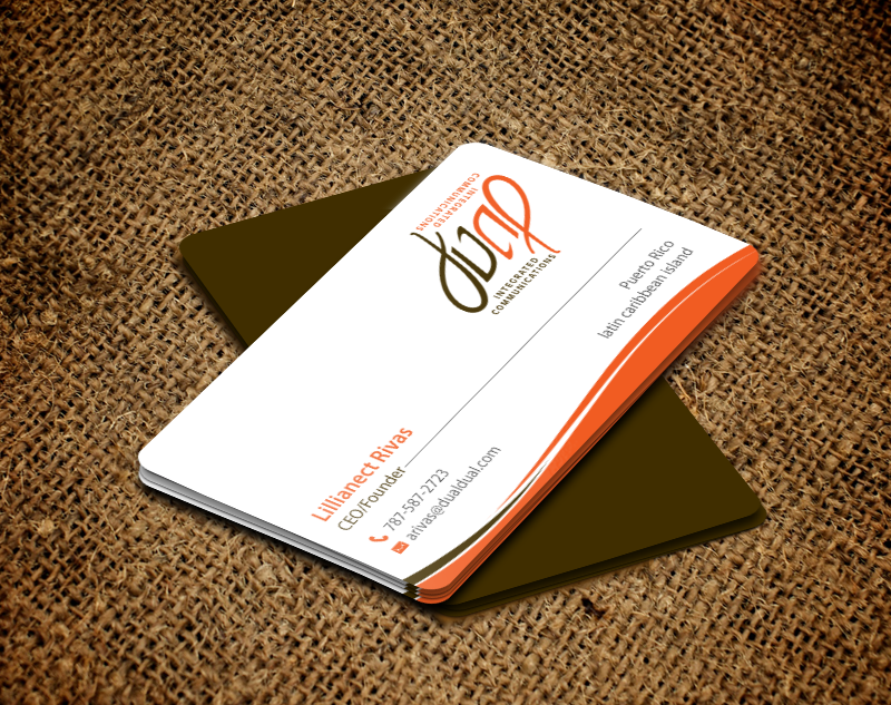 Business Card Design by chandrayaan.creative for Dual Integrated Communications | Design #10662968