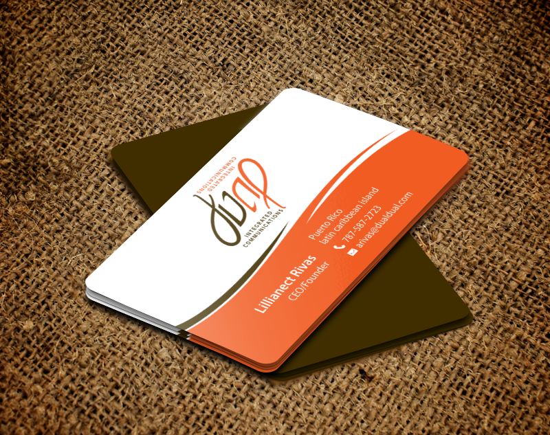 Business Card Design by chandrayaan.creative for Dual Integrated Communications | Design #10662969