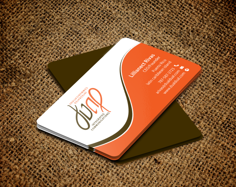 Business Card Design by chandrayaan.creative for Dual Integrated Communications | Design #10662970