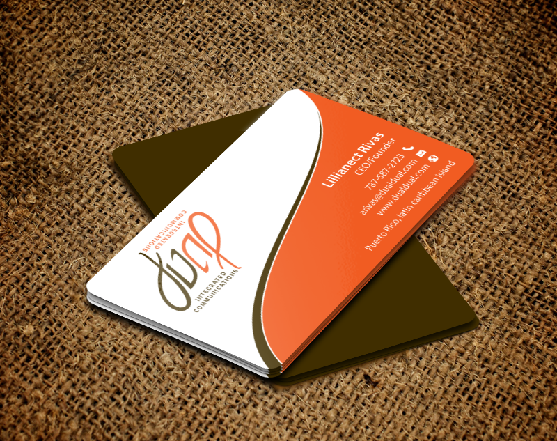 Business Card Design by chandrayaan.creative for Dual Integrated Communications | Design #10662971