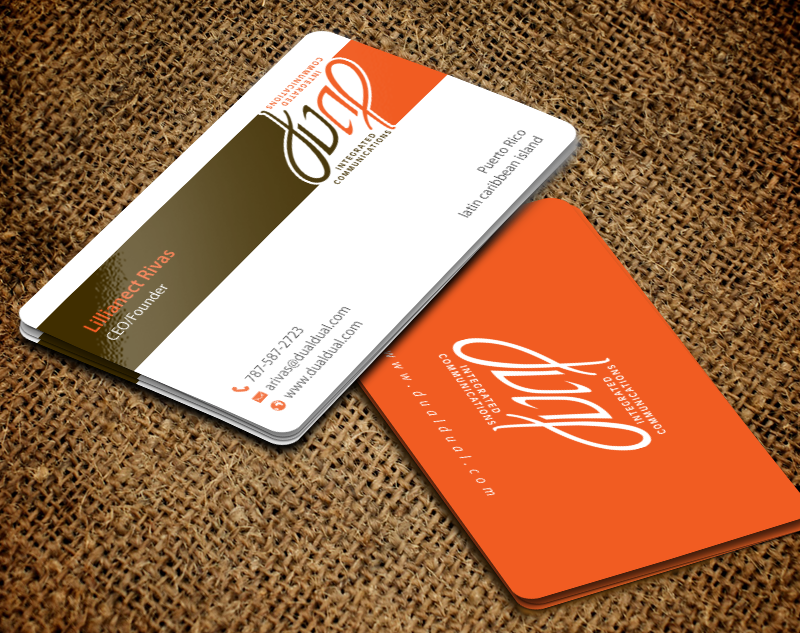 Business Card Design by chandrayaan.creative for Dual Integrated Communications | Design #10680197