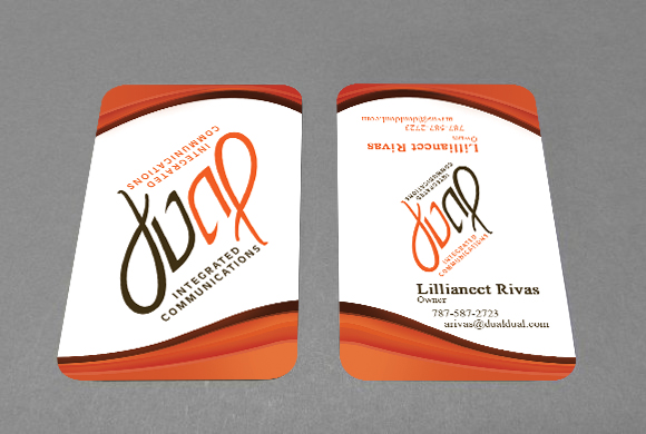 Visitenkarten-Design von th.evensen für Dual Integrated Communications | Design #10676110