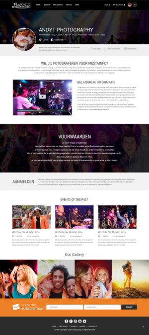 Diseño Web por pb para Arnold Daniels | Diseño: #10665519